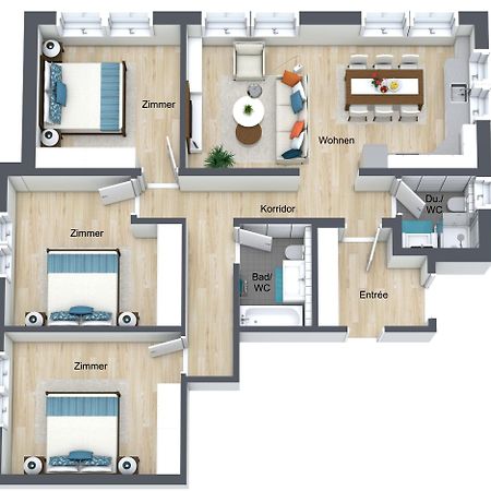 Ferienhaus Casa Luna Zermatt Eksteriør bilde