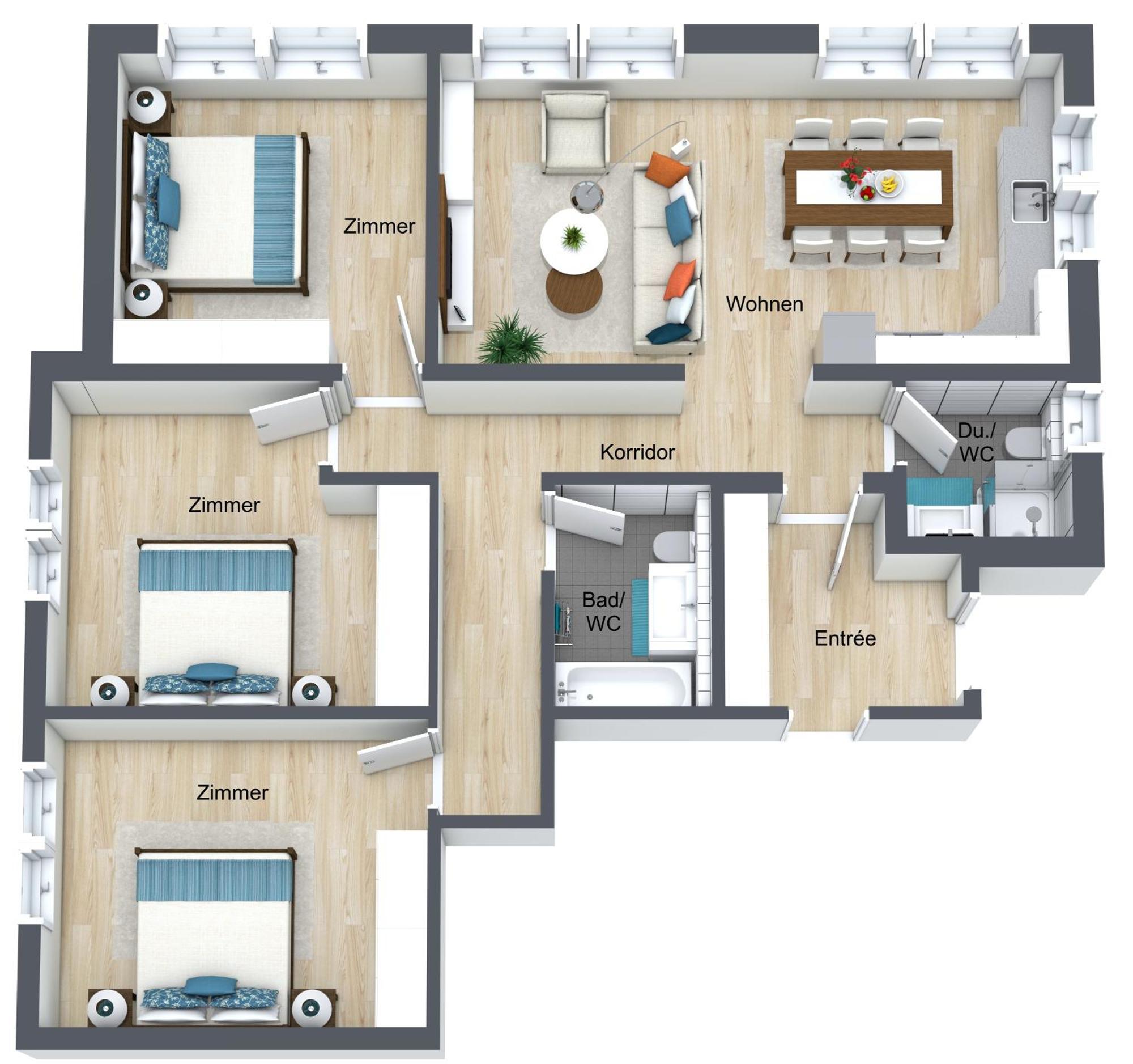 Ferienhaus Casa Luna Zermatt Eksteriør bilde