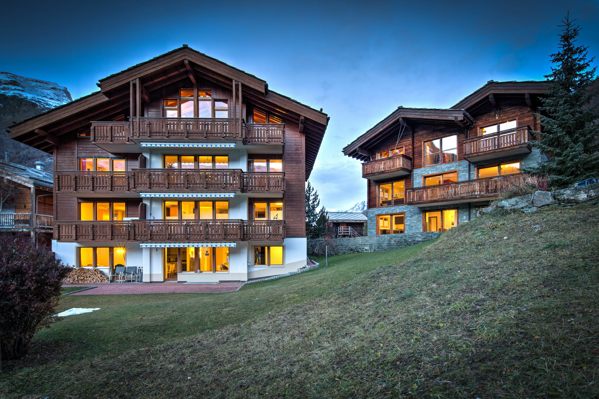 Ferienhaus Casa Luna Zermatt Eksteriør bilde